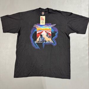 Vintage 1996 Harley Davidson 3XL Single Stitch St Paul MN Deadstock USA Tee